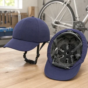 Biking hat with helmet